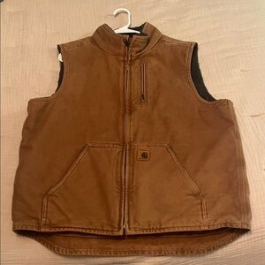 Carhartt Tan Work Vest